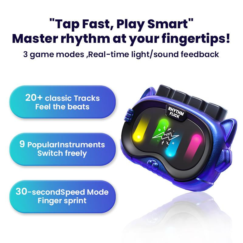 Fidget Toys Handheld Game Console, Rechargeable Portable Fidget Toys Handle, Creative Stress Relief Toy,Educational Toy Gift for Kids & Adults