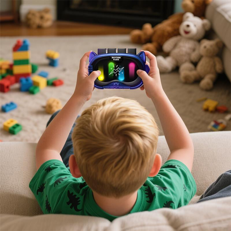 Fidget Toys Handheld Game Console, Rechargeable Portable Fidget Toys Handle, Creative Stress Relief Toy,Educational Toy Gift for Kids & Adults